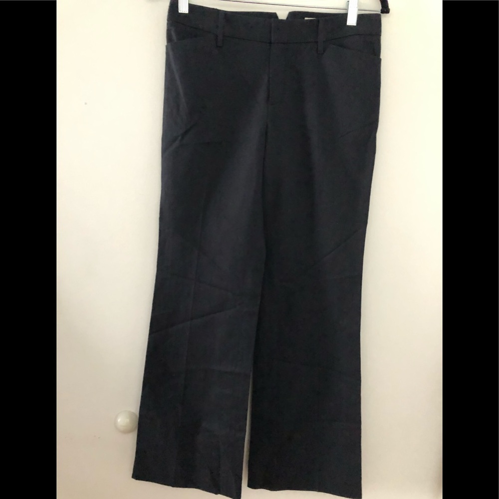 Club Monaco Black Cotton/ Linen Blend Pants - Picture 2 of 7